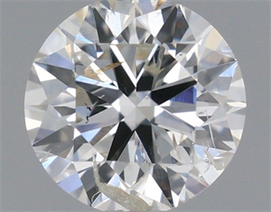Picture of Natural Diamond 0.71 Carats, Round with Very Good Cut, G Color, I1 Clarity and Certified by IGI