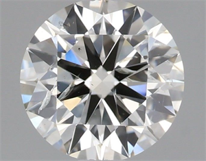 Picture of Natural Diamond 0.82 Carats, Round with Excellent Cut, J Color, SI2 Clarity and Certified by IGI