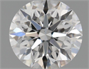 Diamante Natural 0.45 quilates, Redondo , Color F, claridad VS2 y certificado GIA