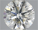 Natural Diamond 0.60 Carats, Round with Very Good Cut, L Color, SI1 Clarity and Certified by GIA
