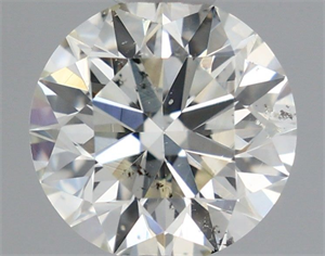Picture of Natural Diamond 0.60 Carats, Round with Very Good Cut, L Color, SI1 Clarity and Certified by GIA