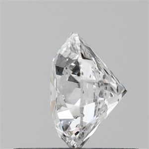 Picture of Natural Diamond 0.61 Carats, Round with Excellent Cut, D Color, I1 Clarity and Certified by GIA