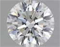 Diamante Natural 0.73 quilates, Redondo , Color I, claridad VVS1 y certificado GIA