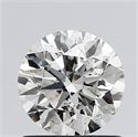 Diamante Natural 1.01 quilates, Redondo , Color I, claridad I1 y certificado GIA