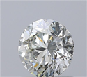 Diamante Natural 0.80 quilates, Redondo , Color I, claridad VVS1 y certificado IGI
