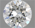 Natural Diamond 0.80 Carats, Round with Very Good Cut, G Color, VVS1 Clarity and Certified by IGI