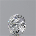 Natural Diamond 1.20 Carats, Round with Very Good Cut, G Color, I1 Clarity and Certified by GIA