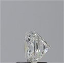 Natural Diamond 1.51 Carats, Princess with  Cut, I Color, SI2 Clarity and Certified by IGI