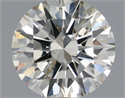 Natural Diamond 0.63 Carats, Round with Excellent Cut, I Color, SI2 Clarity and Certified by IGI
