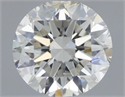 Natural Diamond 0.67 Carats, Round with Very Good Cut, I Color, SI2 Clarity and Certified by IGI