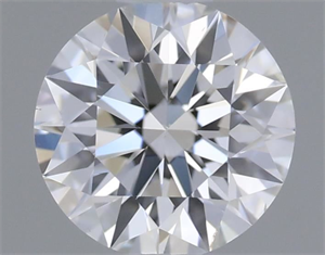 Foto Diamante Natural 0.40 quilates, Redondo , Color E, claridad SI2 y certificado GIA de