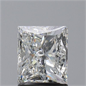 Diamante Natural 2.05 quilates, Princesa , Color G, claridad I1 y certificado IGI