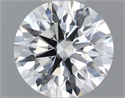 Diamante Natural 0.41 quilates, Redondo , Color K, claridad IF y certificado GIA