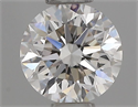 Diamante Natural 0.50 quilates, Redondo , Color J, claridad VVS1 y certificado GIA