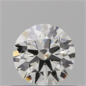 Diamante Natural 0.45 quilates, Redondo , Color I, claridad VVS1 y certificado GIA