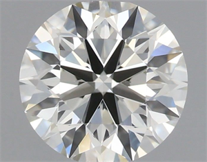 Foto Diamante Natural 0.72 quilates, Redondo , Color J, claridad VVS2 y certificado IGI de