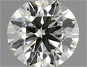 Diamante Natural 0.40 quilates, Redondo , Color K, claridad SI1 y certificado IGI