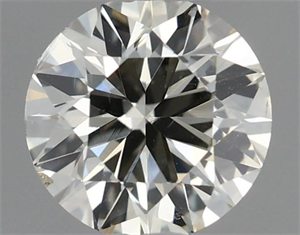 Foto Diamante Natural 0.40 quilates, Redondo , Color K, claridad SI1 y certificado IGI de