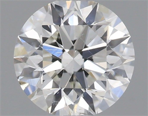 Foto Diamante Natural 0.50 quilates, Redondo , Color I, claridad SI2 y certificado GIA de