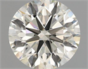 Natural Diamond 1.15 Carats, Round with Excellent Cut, J Color, VVS1 Clarity and Certified by IGI