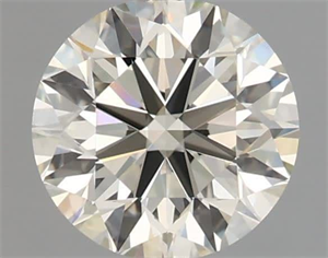 Picture of Natural Diamond 1.15 Carats, Round with Excellent Cut, J Color, VVS1 Clarity and Certified by IGI