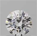 Natural Diamond 0.60 Carats, Round with Excellent Cut, E Color, SI2 Clarity and Certified by GIA