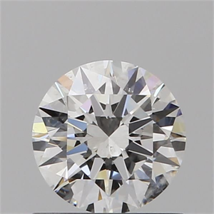 Picture of Natural Diamond 0.60 Carats, Round with Excellent Cut, E Color, SI2 Clarity and Certified by GIA