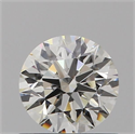 Diamante Natural 0.60 quilates, Redondo , Color J, claridad VVS1 y certificado GIA
