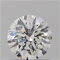 Natural Diamond 0.70 Carats, Round with Excellent Cut, E Color, SI2 Clarity and Certified by GIA