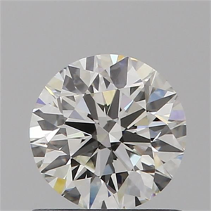 Picture of Natural Diamond 0.70 Carats, Round with Excellent Cut, I Color, VS1 Clarity and Certified by GIA