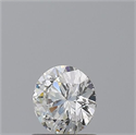 Natural Diamond 0.70 Carats, Round with Excellent Cut, H Color, SI2 Clarity and Certified by GIA