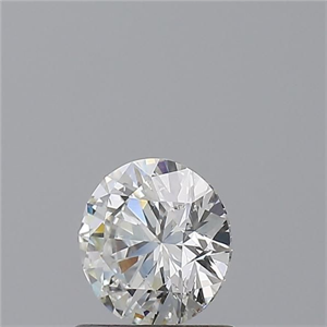 Picture of Natural Diamond 0.70 Carats, Round with Excellent Cut, H Color, SI2 Clarity and Certified by GIA