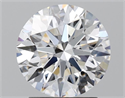 Natural Diamond 2.00 Carats, Round with Very Good Cut, D Color, VS2 Clarity and Certified by GIA