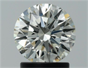 Diamante Natural 1.65 quilates, Redondo , Color K, claridad IF y certificado GIA