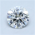 Diamante Natural 0.60 quilates, Redondo , Color G, claridad VVS2 y certificado GIA