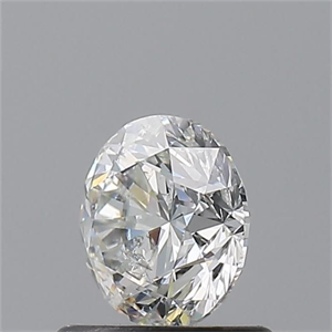 Picture of Natural Diamond 0.70 Carats, Round with Very Good Cut, H Color, I1 Clarity and Certified by GIA