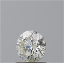 Natural Diamond 0.71 Carats, Round with Excellent Cut, M Color, SI2 Clarity and Certified by GIA