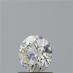 Picture of Natural Diamond 0.71 Carats, Round with Excellent Cut, M Color, SI2 Clarity and Certified by GIA