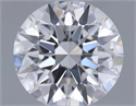 Diamante Natural 0.42 quilates, Redondo , Color D, claridad VS1 y certificado GIA