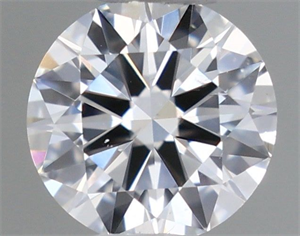 Foto Diamante Natural 0.40 quilates, Redondo , Color D, claridad SI1 y certificado GIA de