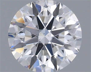 Foto Diamante Natural 0.44 quilates, Redondo , Color D, claridad SI1 y certificado GIA de