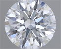Natural Diamond 0.40 Carats, Round with Excellent Cut, D Color, SI1 Clarity and Certified by GIA