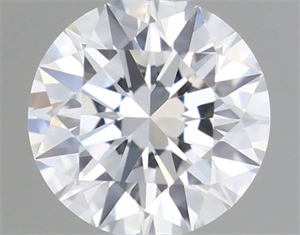 Picture of Natural Diamond 0.40 Carats, Round with Excellent Cut, D Color, VVS2 Clarity and Certified by GIA