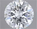 Natural Diamond 0.50 Carats, Round with Very Good Cut, D Color, SI2 Clarity and Certified by GIA