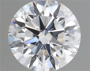 Foto Diamante Natural 0.60 quilates, Redondo , Color F, claridad VVS1 y certificado GIA de