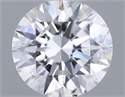 Diamante Natural 0.70 quilates, Redondo , Color D, claridad SI2 y certificado GIA