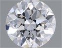 Diamante Natural 0.70 quilates, Redondo , Color D, claridad VS2 y certificado GIA