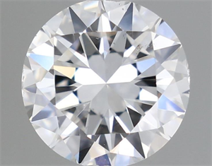 Foto Diamante Natural 0.70 quilates, Redondo , Color E, claridad SI1 y certificado GIA de