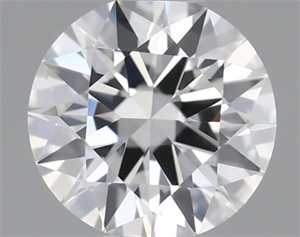 Foto Diamante Natural 0.40 quilates, Redondo , Color F, claridad VVS1 y certificado GIA de