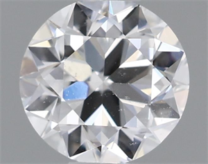 Picture of Natural Diamond 0.40 Carats, Round with Very Good Cut, E Color, SI1 Clarity and Certified by GIA